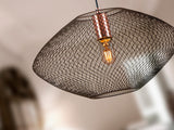 Schuller I3 Melany Lámpara de techo colgante 1 luz negro cobre 12500