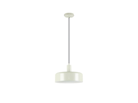Lámpara de techo colgante Schuller Alessia 1 luz gris perla mate 12567 ambiente