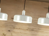 Lámpara de techo colgante Schuller Alessia 3 luces gris perla mate 12578 vista 2