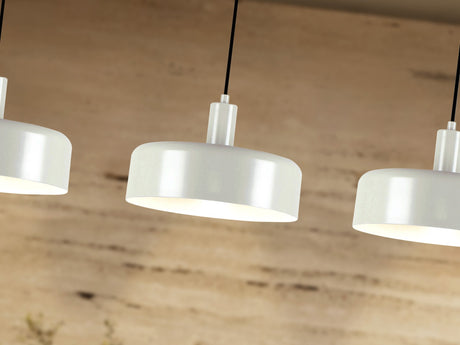 Lámpara de techo colgante Schuller Alessia 3 luces gris perla mate 12578 vista 2