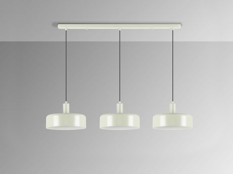 Lámpara de techo colgante Schuller Alessia 3 luces gris perla mate 12578 vista 3