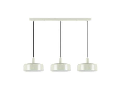 Lámpara de techo colgante Schuller Alessia 3 luces gris perla mate 12578 ambiente