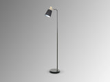 Schuller I3 Gisela Lámpara de pie salón 1 luz negro latón 12592