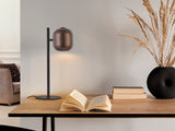 Schuller I3 Nimes Sobremesa 1 luz negro marrón 12944