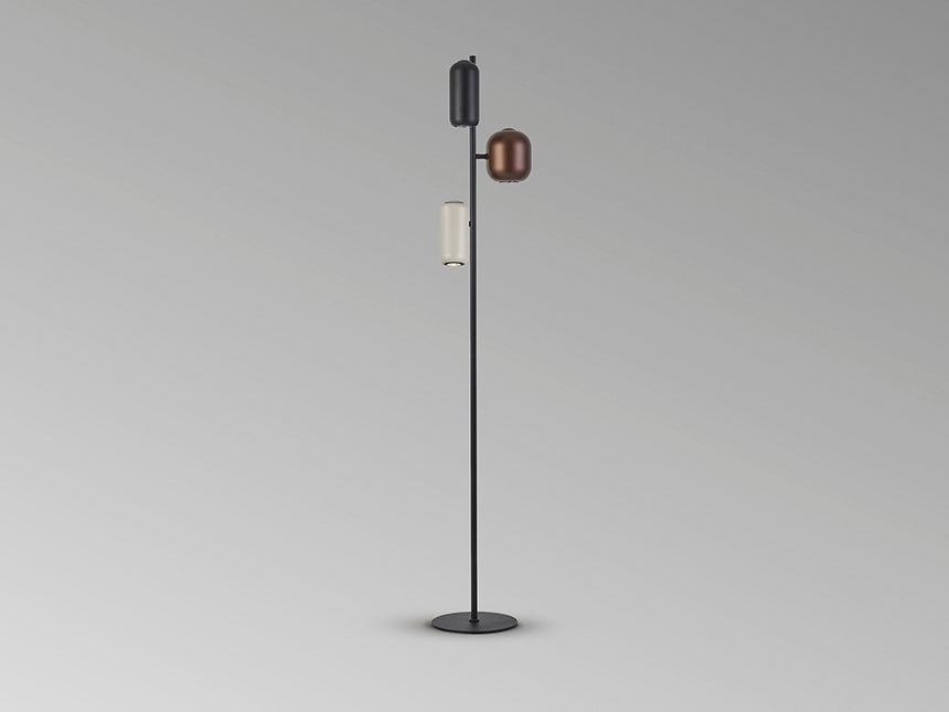 Schuller I3 Nimes Pie Salon 3 luces negro Colores 12951
