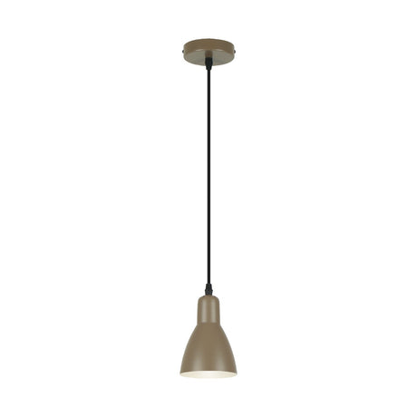 Lámpara de techo colgante Schuller Afra 1 luz marrón 13209 ambiente