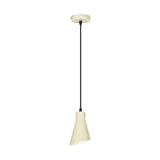 Lámpara de techo colgante Schuller Bera 1 luz crema satinado 13305 ambiente