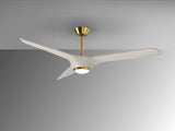 Schuller Alisios Ventilador blanco bronce D152 138833