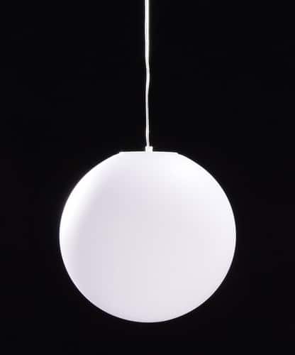 Mantra Avoriaz Lámpara colgante 35cm IP44 blanco 1397