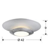 Schuller Hole Plafón plata 148193