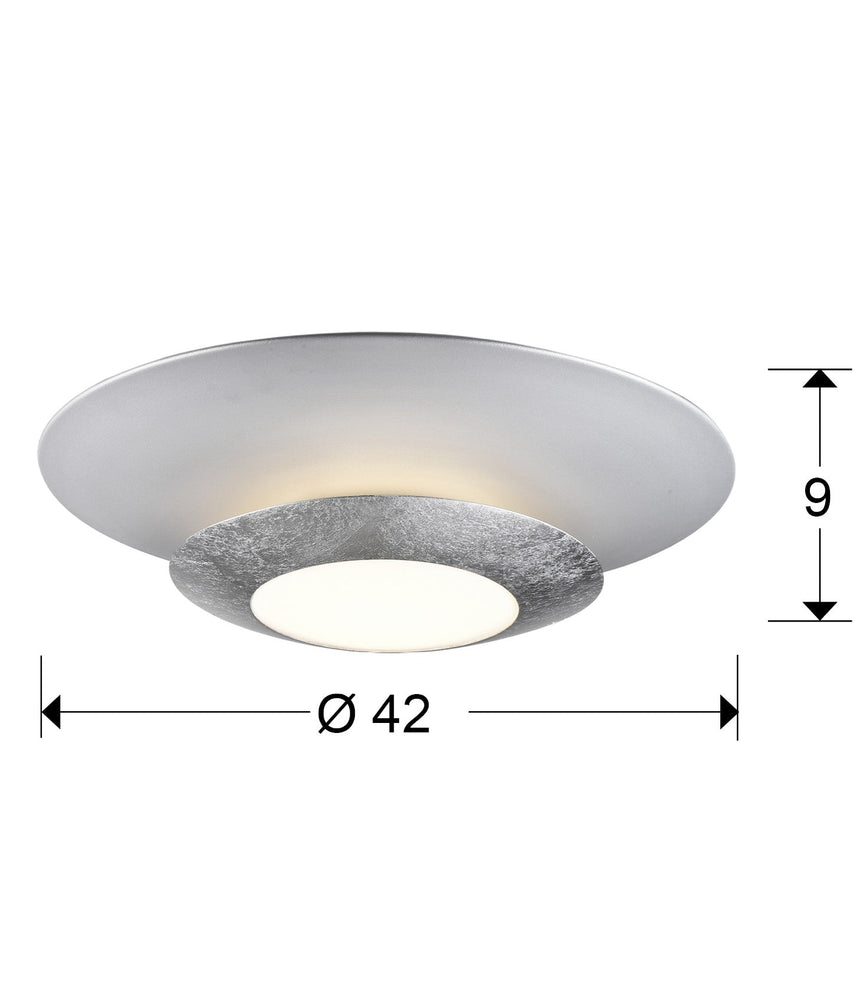 Schuller Hole Plafón plata 148193