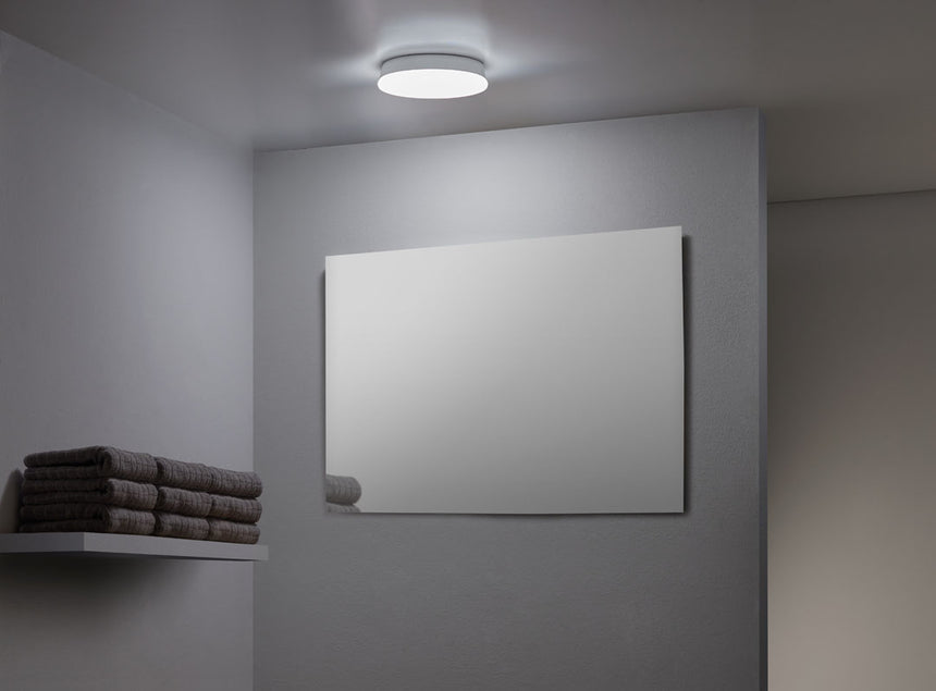 LedsC4 Baño IP44 Circle LED 24.6 Blanco Cálido - 3000K Cromo 1382Lm 15-6429-21-F9