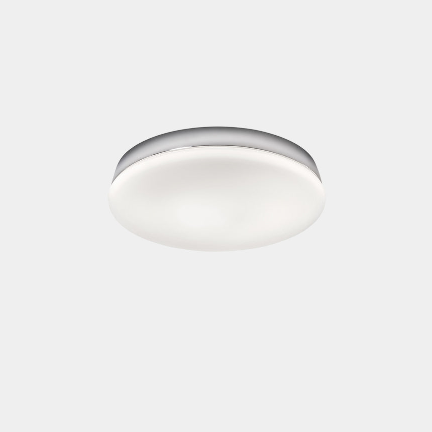 LedsC4 Baño IP44 Circle LED 24.6 Blanco Cálido - 3000K Cromo 1382Lm 15-6429-21-F9
