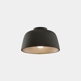 LedsC4 Plafón Miso Ø285Mm E27 15 Negro 422Lm 15-8330-05-DL