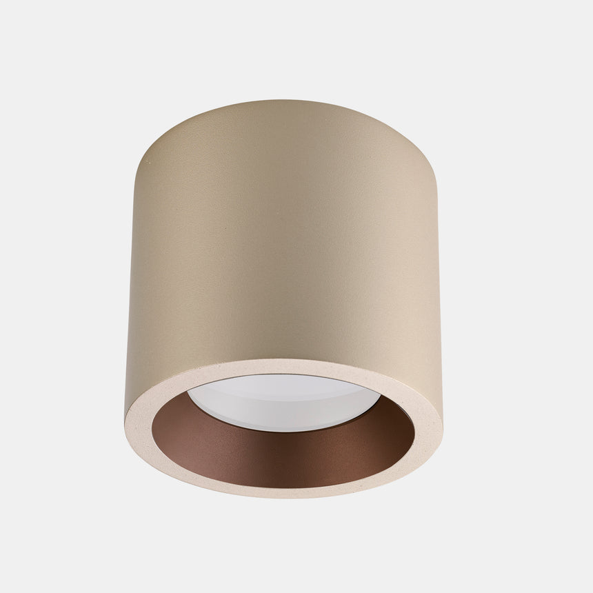 LedsC4 Plafón Cosmos LED Ø12,6cm LED blanco neutro oro 15-9790-DL-CM