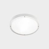 LedsC4 Plafón IP66 Basic Ø260Mm E27 15 Blanco 523Lm 15-9835-14-M1