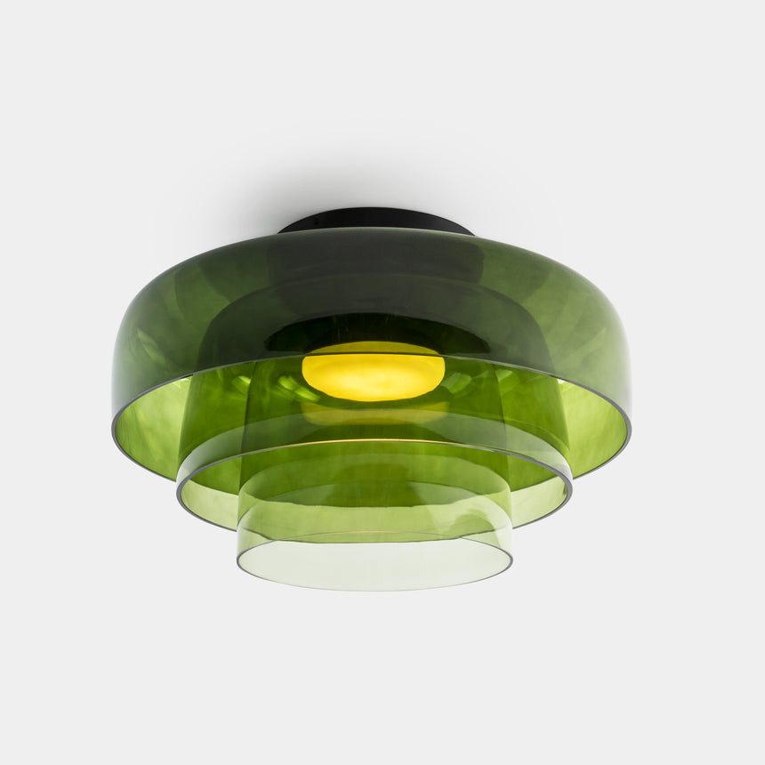 LedsC4 Plafón Levels Ceiling 3 luces Ø42cm + Ø32cm + Ø22cm LED 28 15-A136-05-08