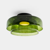 LedsC4 Plafón Levels Ceiling 2 luces Ø42cm + Ø32cm LED 28 DALI 15-A141-05-08