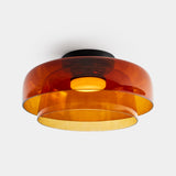 LedsC4 Plafón Levels Ceiling 2 luces Ø42cm + Ø32cm LED 28 DALI 15-A141-05-15