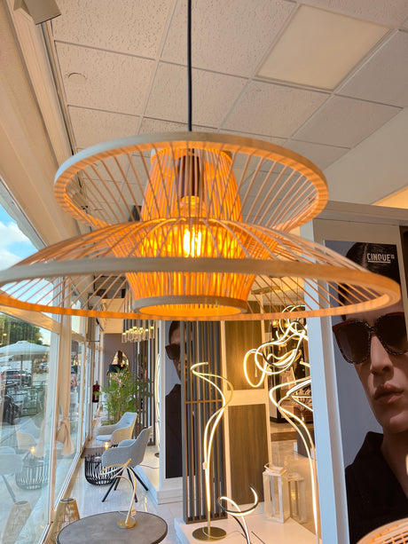 Fabrilamp COLGANTE BAMBU BENTO NEGRO/NATURAL EUR222295086