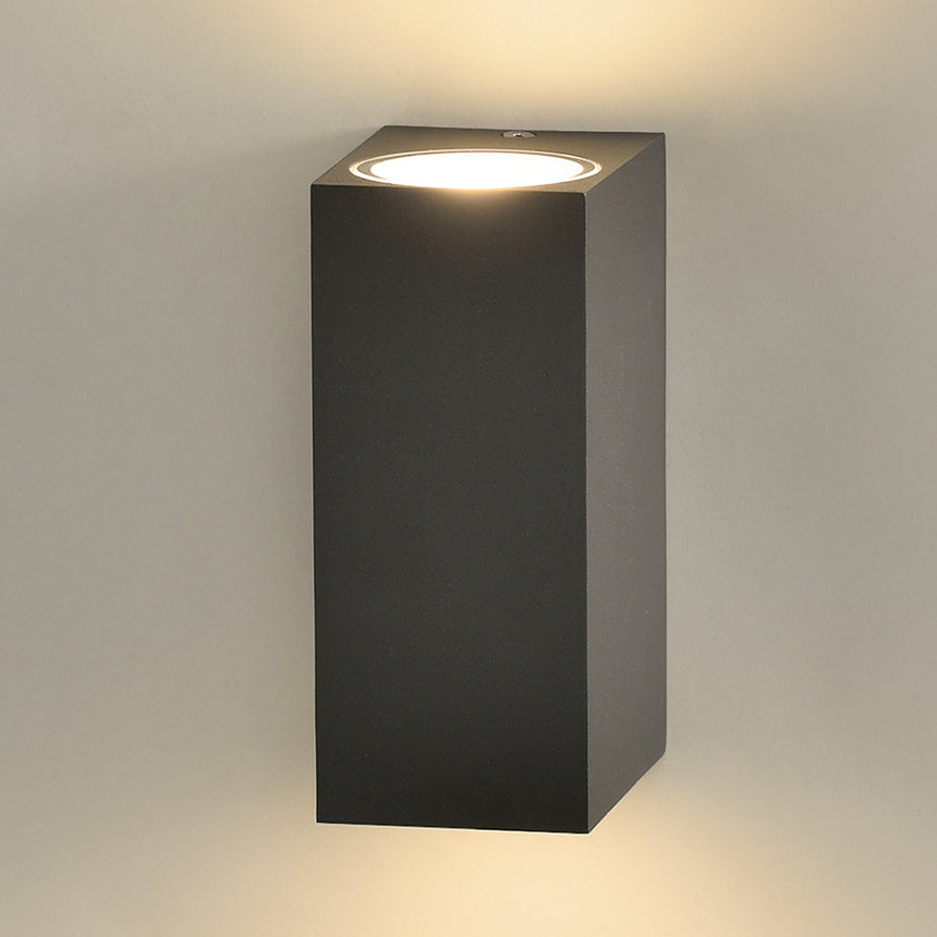 ACB Okra Aplique 16/2014 Antracita Texturado, LED 2x6W 3000K 1100lm, CRI90 IP54, LED integrado A201420GR