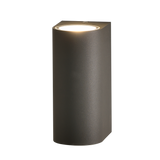 ACB Boj Aplique 16/2015 Antracita Texturado, LED 2x6W 3000K 1100lm, CRI90 IP54, LED integrado A201520GR