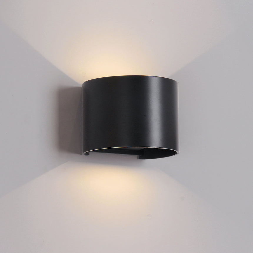 ACB Kowa Aplique 16/2033-14 Negro Texturado, LED COB 2x6W 3000K 850lm, CRI90 IP65 A203310N