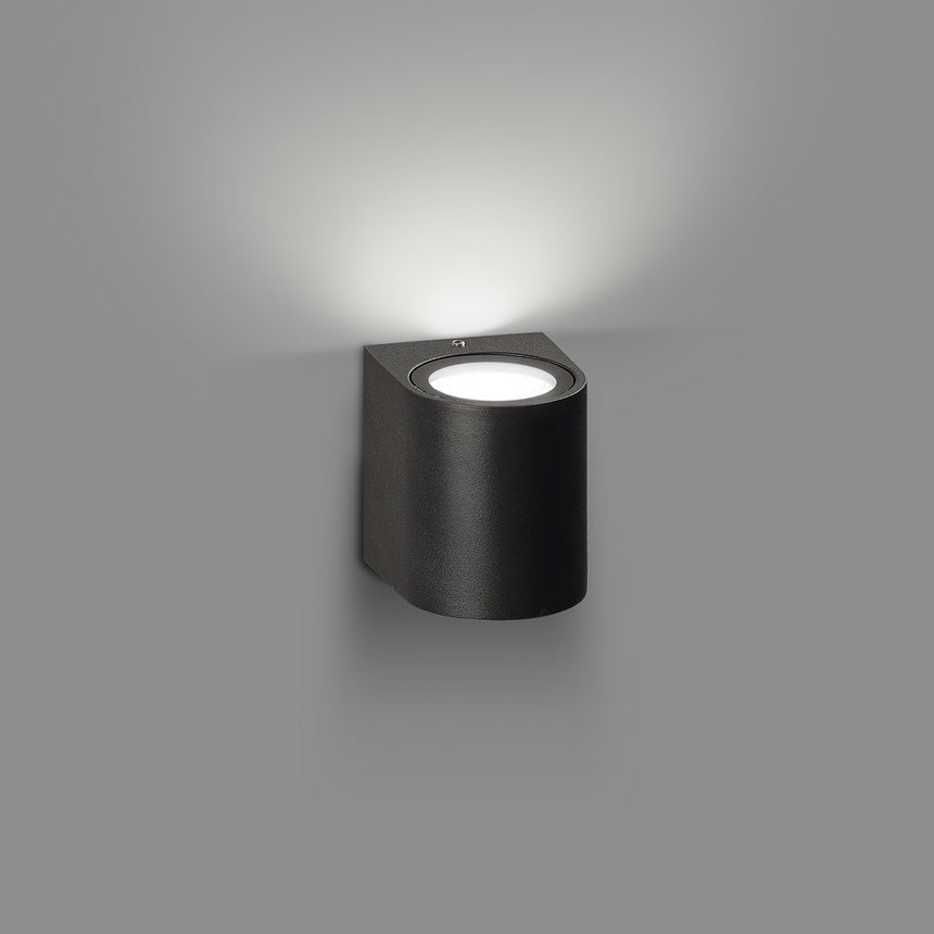 ACB Boj Aplique 16/2040 Antracita Texturado, LED 6W 3000K 550lm, CRI90 IP54, LED integrado A204010GR