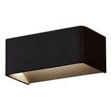 ACB Icon Aplique 16/3089-20 Negro texturado, LED 10.5W 1100lm, CRI90 I, LED integrado, Kelvin 2700K-3000K Slide Switch A3089270N