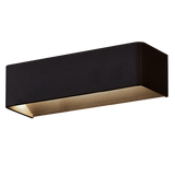 Lámpara de pared aplique ACB Icon negro texturado IP64 regulable A3089372NDT