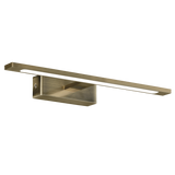 ACB Menorca Aplique 16/3730-45 Cuero, LED 12W 1480lm, CRI90 I IP44, LED integrado, Kelvin 3000K-4000K Slide Switch A3730271U