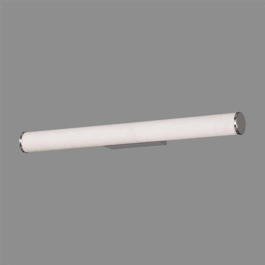 ACB Ura Wall Light 16/3298-60 Opal/Chrome, LED 19W 1780lm, CRI90 I IP44, integrated LED, Kelvin 3000K-4000K Slide Switch A3298271C