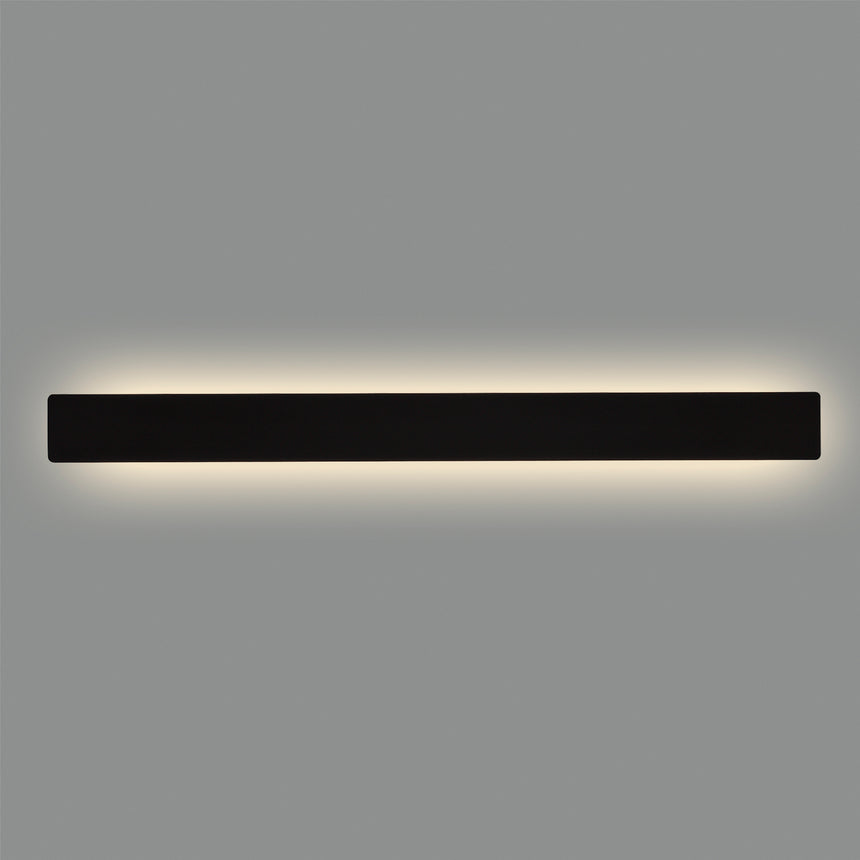 ACB Fosca Aplique 16/3833-60 Negro Texturado, LED 18W 1800lm, CRI90 , LED integrado, Kelvin 2700K-3000K Slide Switch A3833170N