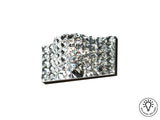 Lámpara aplique de pared Schuller Onda 1 luz cromo 1603