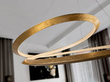 Lámpara de techo colgante Schuller Eternity dorado y or - ambiente