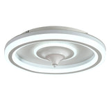 Sulion Ventilador plafón ALAN blanco con luz 1670950
