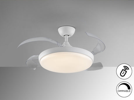 Ventilador de techo Schuller Venturi LED blanco CCT Ø50cm vista 4