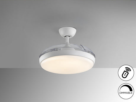 Ventilador de techo Schuller Venturi LED blanco CCT Ø50cm vista 5