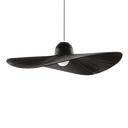 Lámpara colgante Ideal Lux Madame tela Ø110cm E27 negro — ref. 174402 (1)