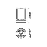 Faro 18031 - Dibujo técnico
