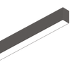 Sistema lineal Ideal Lux Fluo negro LED 27W 3000K Ø120,5cm 191997