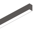 Sistema lineal Ideal Lux Fluo negro LED 27W 4000K Ø120,5cm 192505