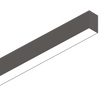 Sistema lineal Ideal Lux Fluo negro LED 2 luces 40W Ø120,5cm 192710