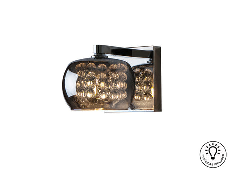 Lámpara aplique de pared Schuller Arián 1 luz brillo. e