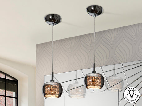 Lámpara de techo colgante Schuller Arián 1 luz brillo.  - vista 2