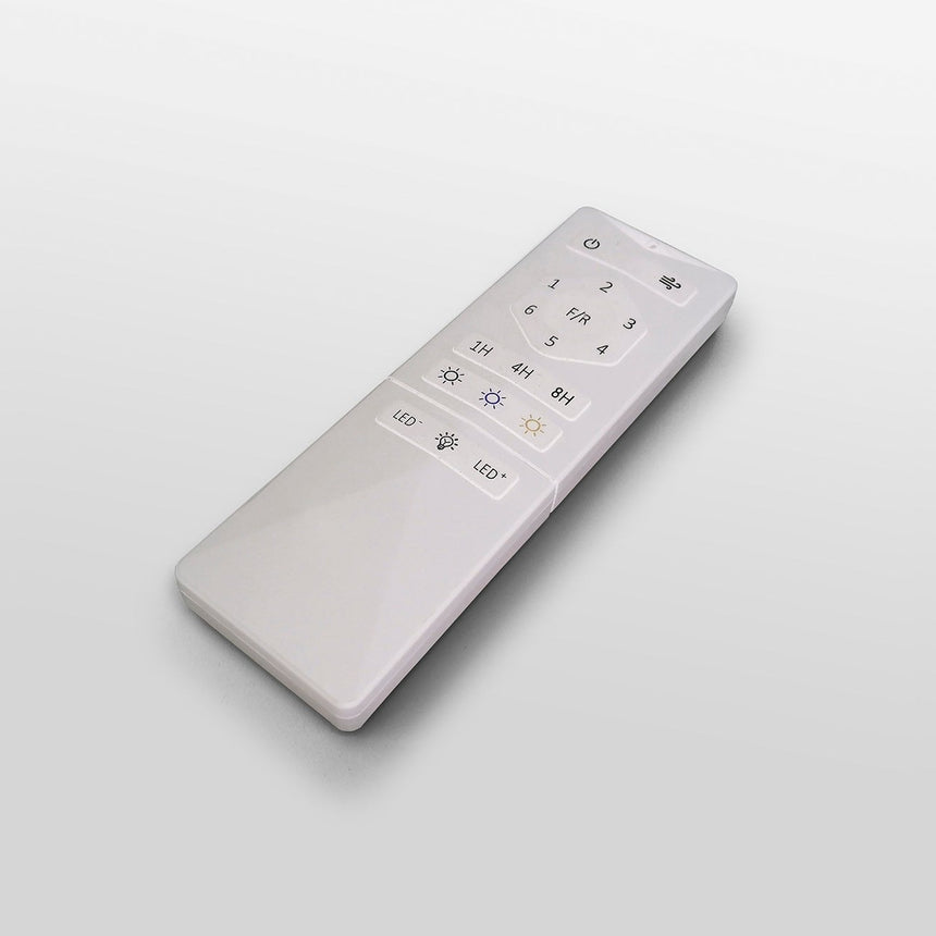 Schuller Enzo Ventilador blanco con aspas plegables dimable 196529D