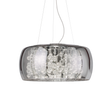 Lámpara colgante Ideal Lux Audi-80 fumé cristal 8 luces 320W Ø50cm 197654