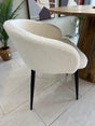 ITEM SILLA TEDDY TEXT/MET BLANCO /ITE217614