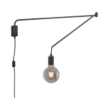 Aplique de pared Trio Line LED negro mate 2700K 200200132