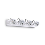 Plafón de techo Ideal Lux Glim blanco 4 luces 200W Ø65,5cm 200217